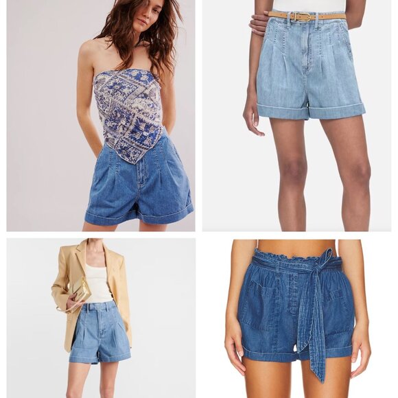 Rodarte x Target Collaboration Denim Shorts - Picture 2 of 4